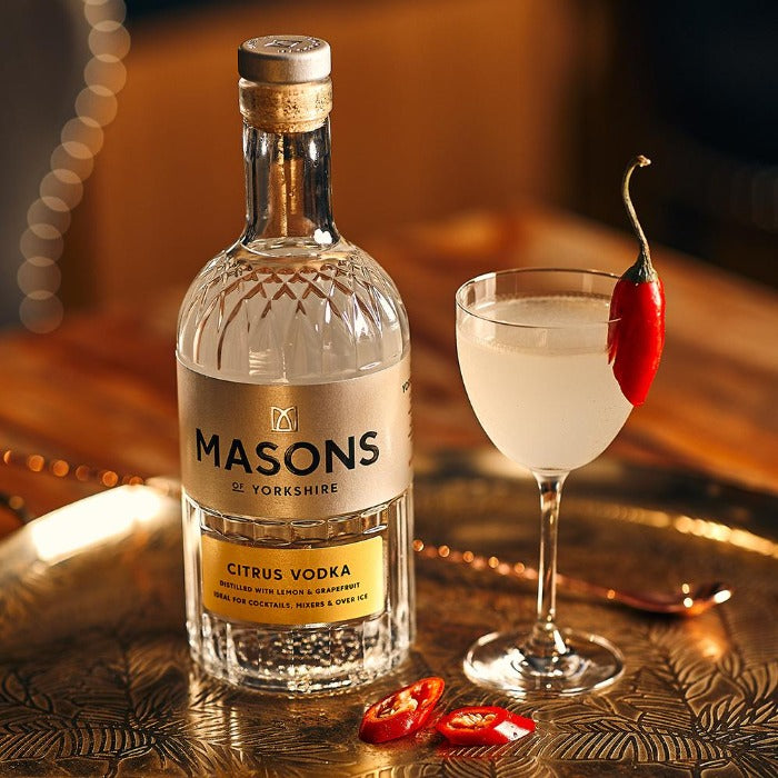 Masons of Yorkshire Citrus British Vodka - Masons of Yorkshire